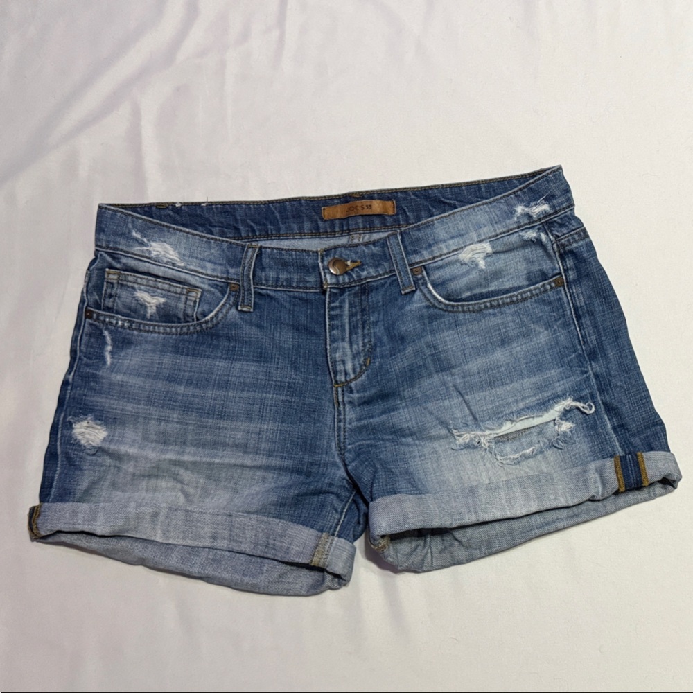 Joe's Jeans Blue Denim Shorts
